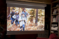 Preview: Stiers Beamer Leinwand Deckenmontage, 200cm breit, 16:9