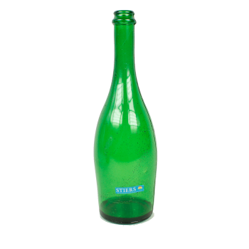 Champagnerflasche 0,7 l - grün