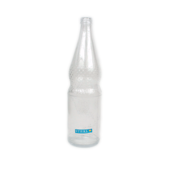 Mineralwasser Flasche weiß