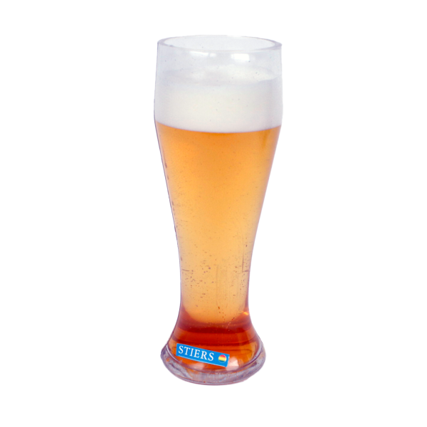 Weißbierglas weiß