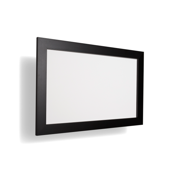 Rahmenleinwand mit Rahmen 16:9
