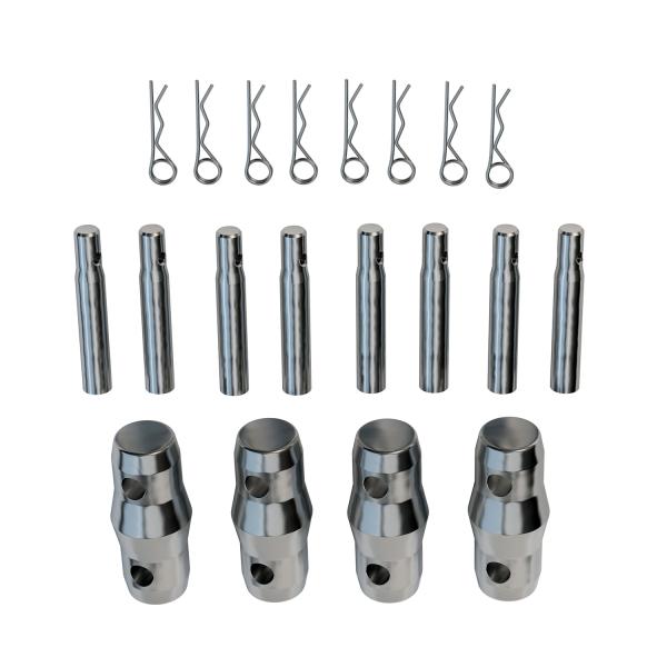 4-Punkt Traverse 4 Wege T-Stück 71 cm